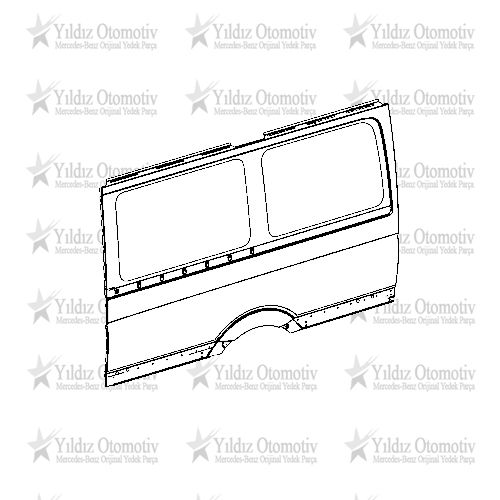 Arka Panel Yan Sac - Sol