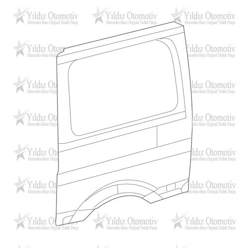 Arka Panel Yan Sac - Sa